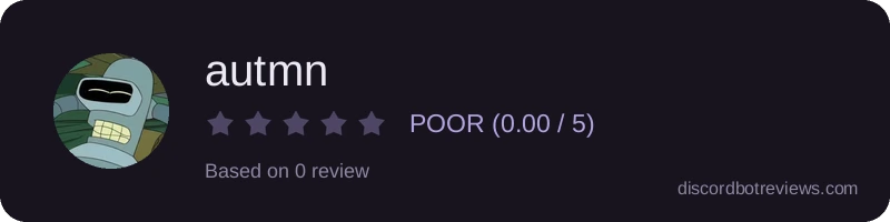 Rating widget preview for autmn