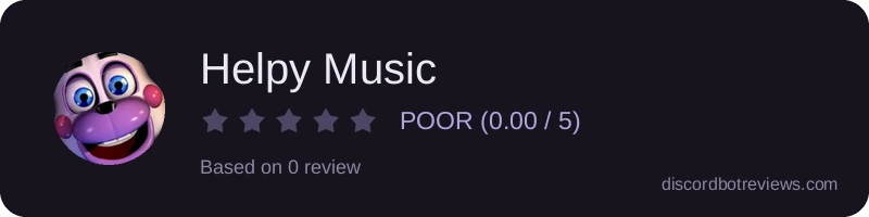 Rating banner for Helpy Music