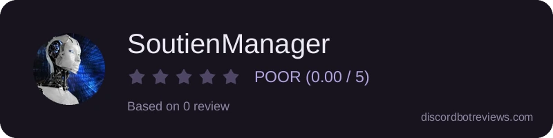 Rating banner for SoutienManager