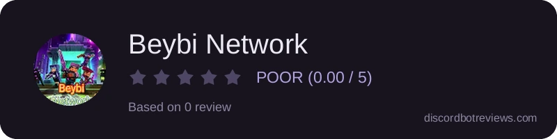 Rating widget preview for Beybi Network