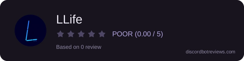 Rating banner for LLife