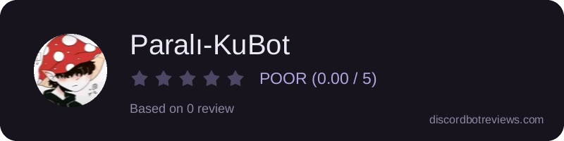 Rating widget preview for Paralı-KuBot