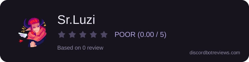 Rating widget preview for Sr.Luzi