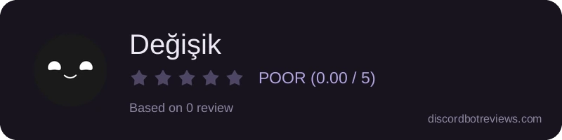 Rating banner for Değişik