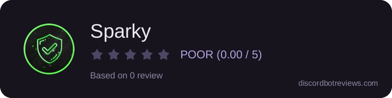Rating widget preview for Sparky