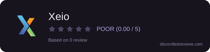 Rating widget preview for Xeio 