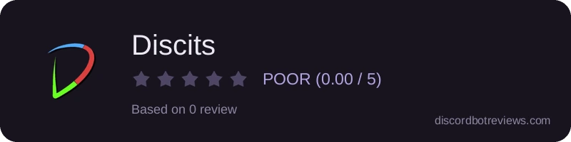 Rating widget preview for Discits