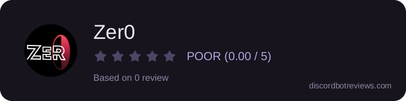 Rating banner for Zer0