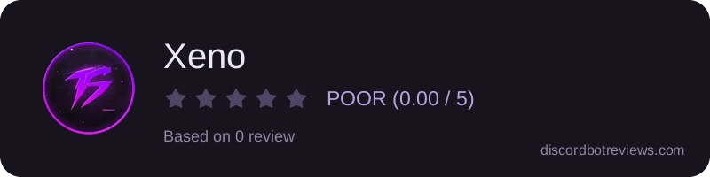 Rating widget preview for Xeno