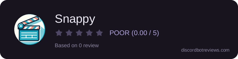 Rating widget preview for Snappy