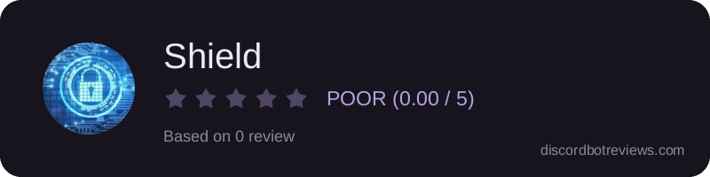 Rating widget preview for Shield