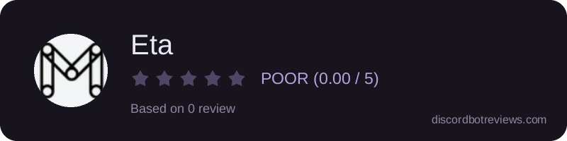 Rating widget preview for Eta