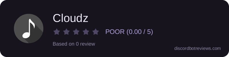 Rating widget preview for Cloudz