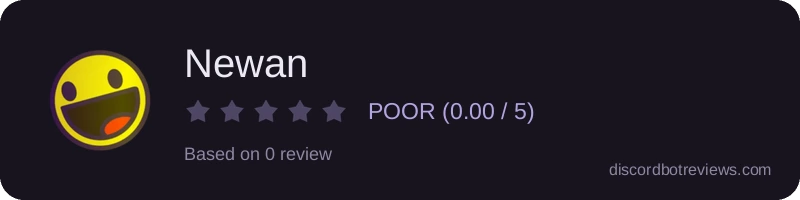 Rating widget preview for Newan