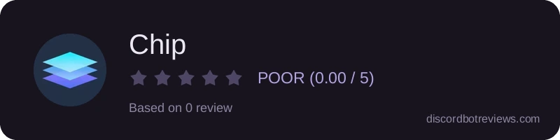 Rating widget preview for Chip