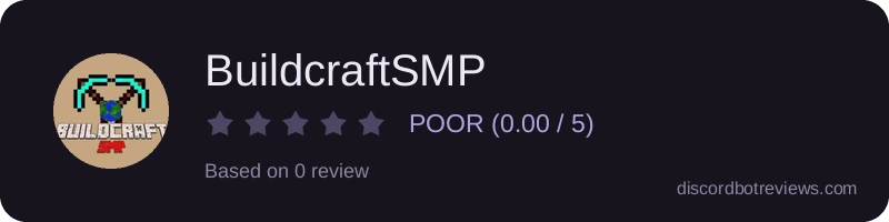 Rating widget preview for BuildcraftSMP