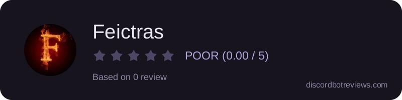 Rating widget preview for Feictras