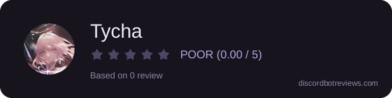 Rating widget preview for Tycha