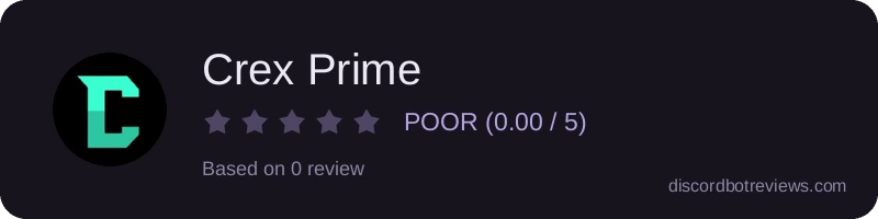 Rating banner for Crex Prime