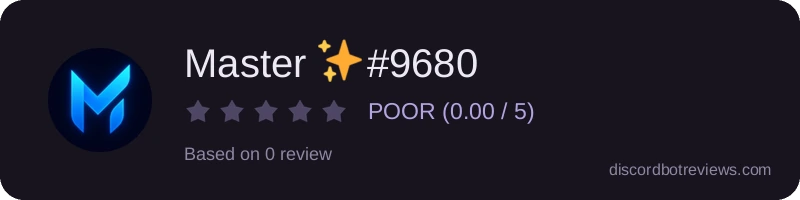 Rating widget preview for Master ✨#9680