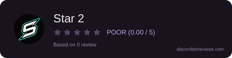 Rating banner for Star 2