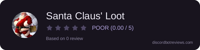 Rating widget preview for Santa Claus' Loot