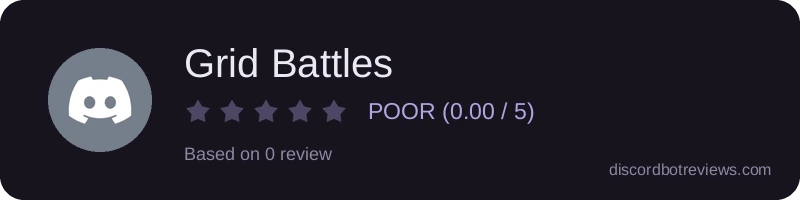 Rating widget preview for Grid Battles
