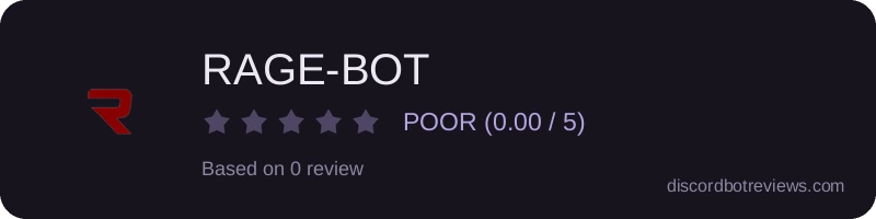 Rating banner for RAGE-BOT