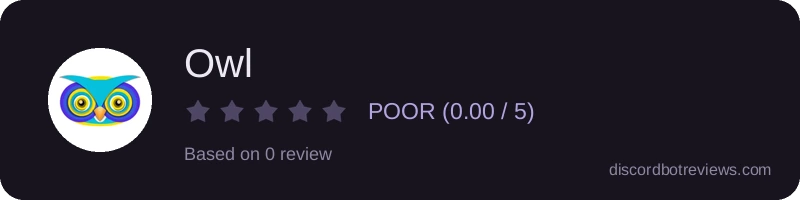 Rating widget preview for Owl