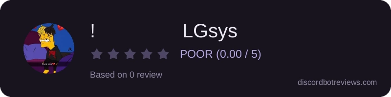 Rating widget preview for !                LGsys