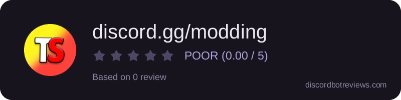 Rating widget preview for discord.gg/modding