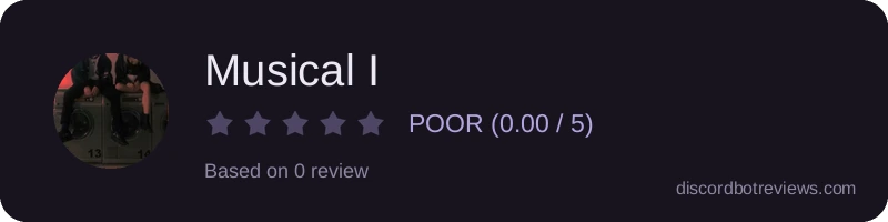 Rating banner for Musical I