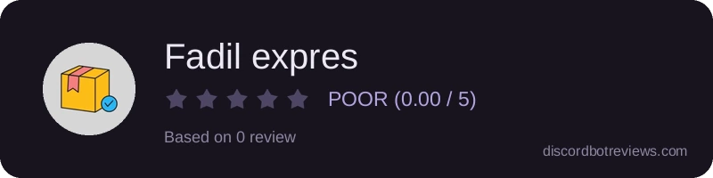 Rating banner for Fadil expres 