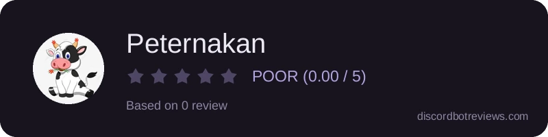Rating widget preview for Peternakan 