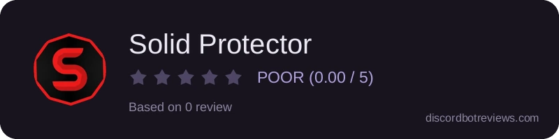 Rating widget preview for Solid Protector