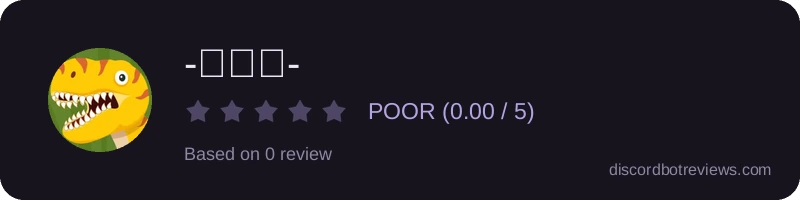 Rating widget preview for -皮卡龍-
