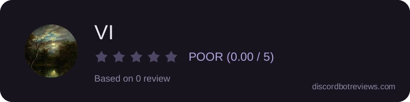 Rating widget preview for VI
