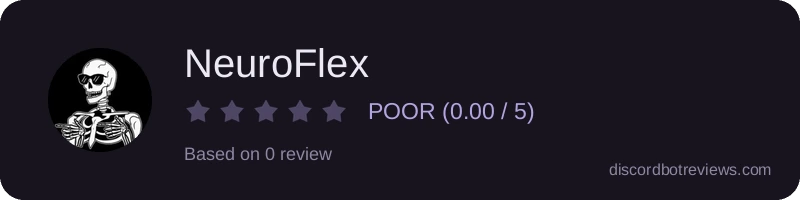 Rating widget preview for NeuroFlex