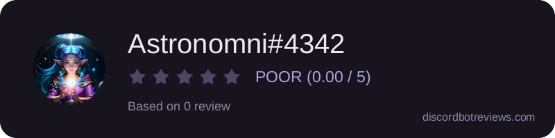 Rating widget preview for Astronomni#4342