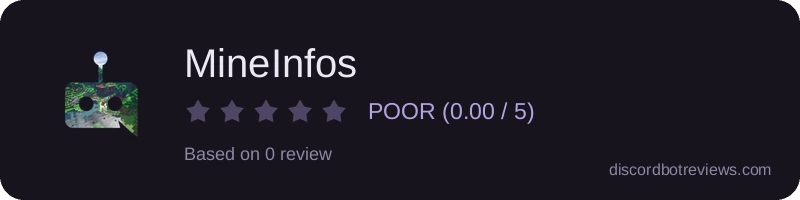 Rating banner for MineInfos 