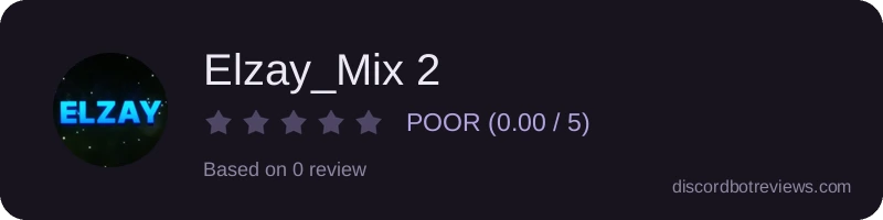 Rating widget preview for Elzay_Mix 2