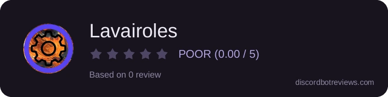 Rating banner for Lavairoles