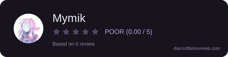 Rating banner for Mymik