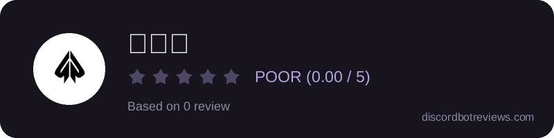 Rating widget preview for 𝐀𝐜𝐞