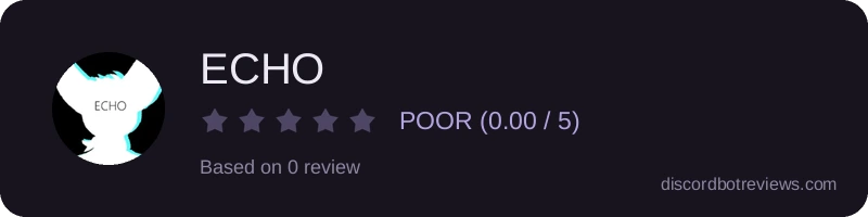 Rating banner for ECHO