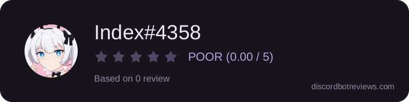 Rating widget preview for Index#4358