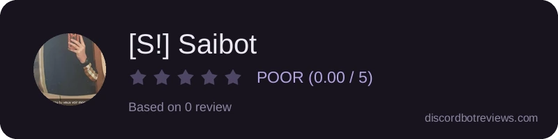 Rating widget preview for [S!] Saibot