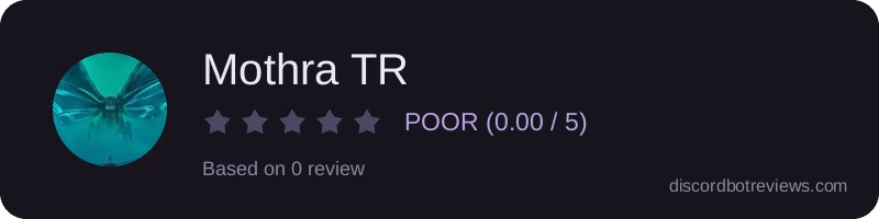 Rating widget preview for Mothra TR