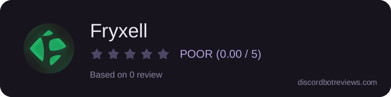 Rating banner for Fryxell