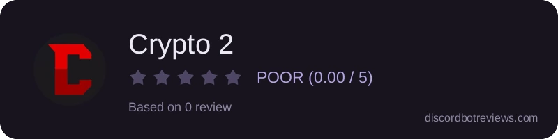 Rating widget preview for Crypto 2